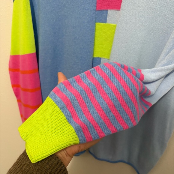 Zaket & Plover Blue Sweater Cashmere and Cotton - Picture 5 of 10